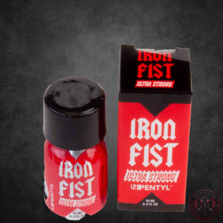 Iron Fist Pentyl Ultra Strong 10 ml|PWD EUROPE|TV|Pentylnitrite Poppers