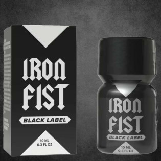 IRON FIST BLACK PENTYL 10ml|PWD EUROPE|TV|Pentylnitrite Poppers