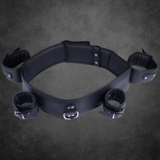 Soutien du poignet à la poitrine|® XLeathers|TV|BDSM Fesseln