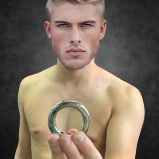 Cockring Iron Grip|® XLeathers|TV|Anneaux de pénis en métal