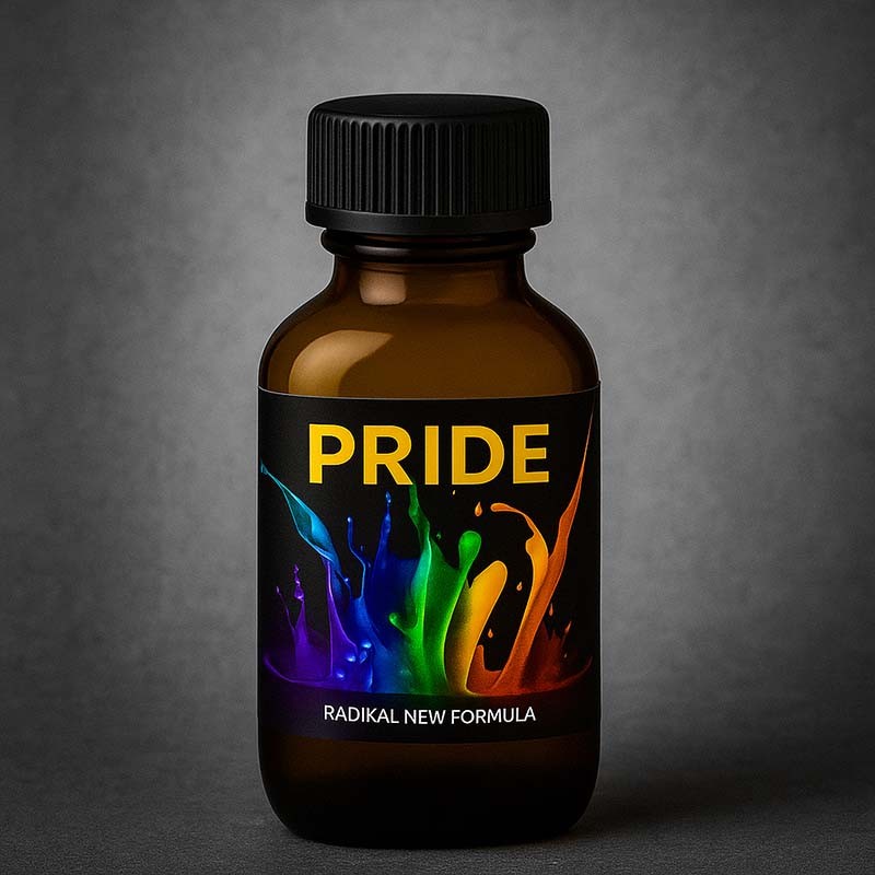 PRIDE XTRM RAW 25 ml|BLACK TIGER POPPERS|TV|Pentylnitrite Poppers