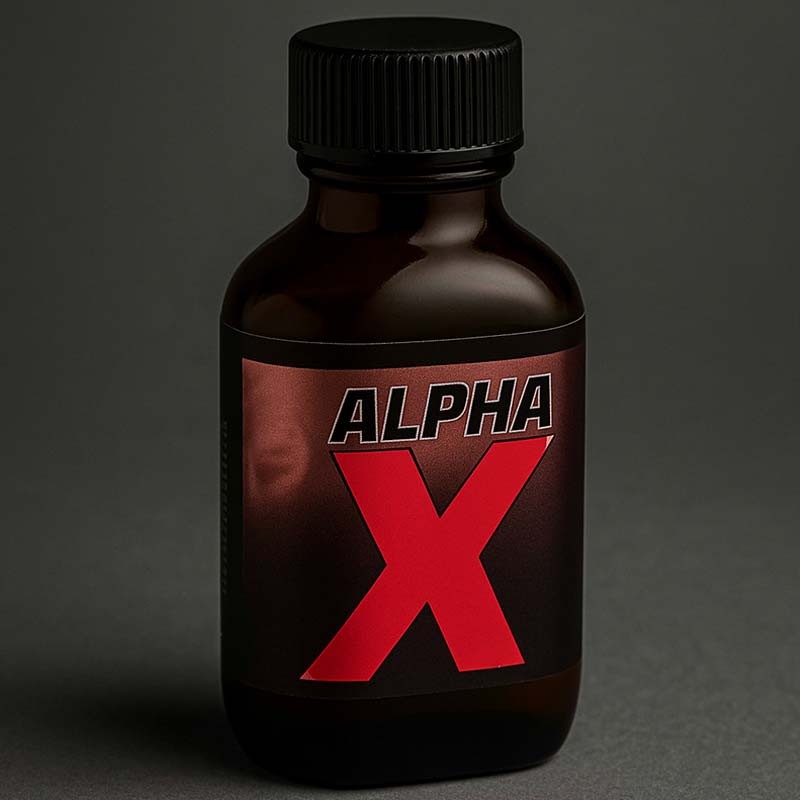 Alpha X Black 30 ml|BLACK TIGER POPPERS|TV|Propyl Poppers