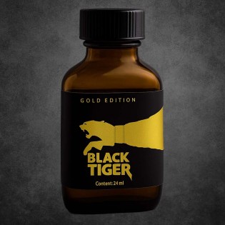 Black Tiger Gold 24ml|BLACK TIGER POPPERS|TV|Pentylnitrite Poppers