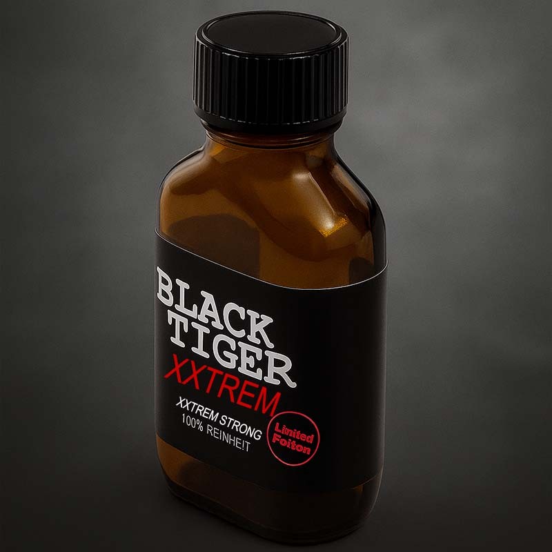 XXTREM Tigre noir 30 ml|ALPHA POPPERS|TV|Pentylnitrite Poppers