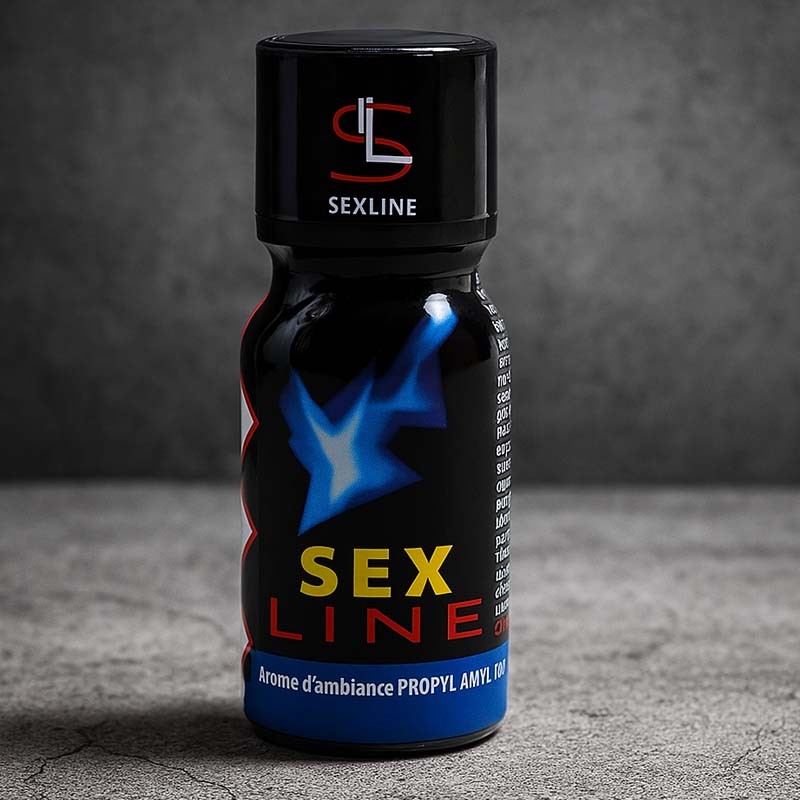 Sex Line BLUE 15 ml|FRENCH POPPERS|TV|Mix nitrite Poppers
