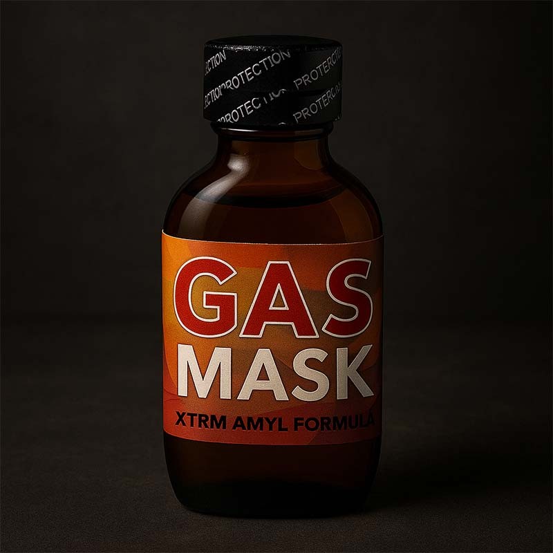 GASMASK AMYL 25 ml|XTRM|TV|Nitrite d'amyle Poppers