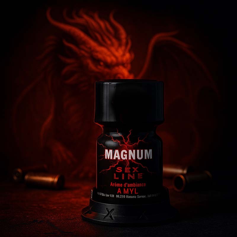 copy of Magnum 15 ml|FRENCH POPPERS|TV|Nitrite d'amyle Poppers
