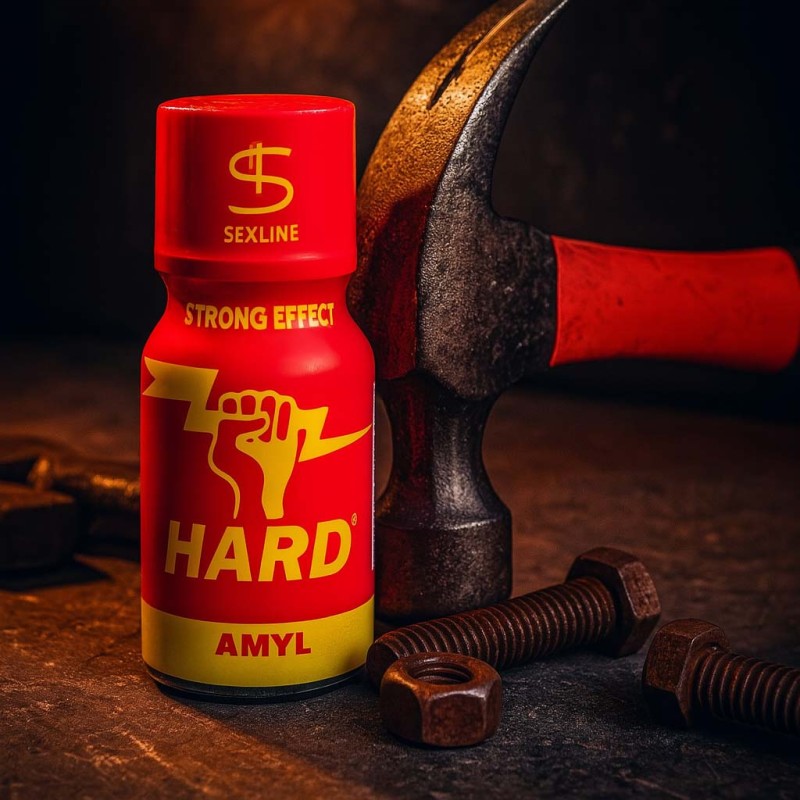 HARD Amyl 15 ml|FRENCH POPPERS|TV|Nitrite d'amyle Poppers