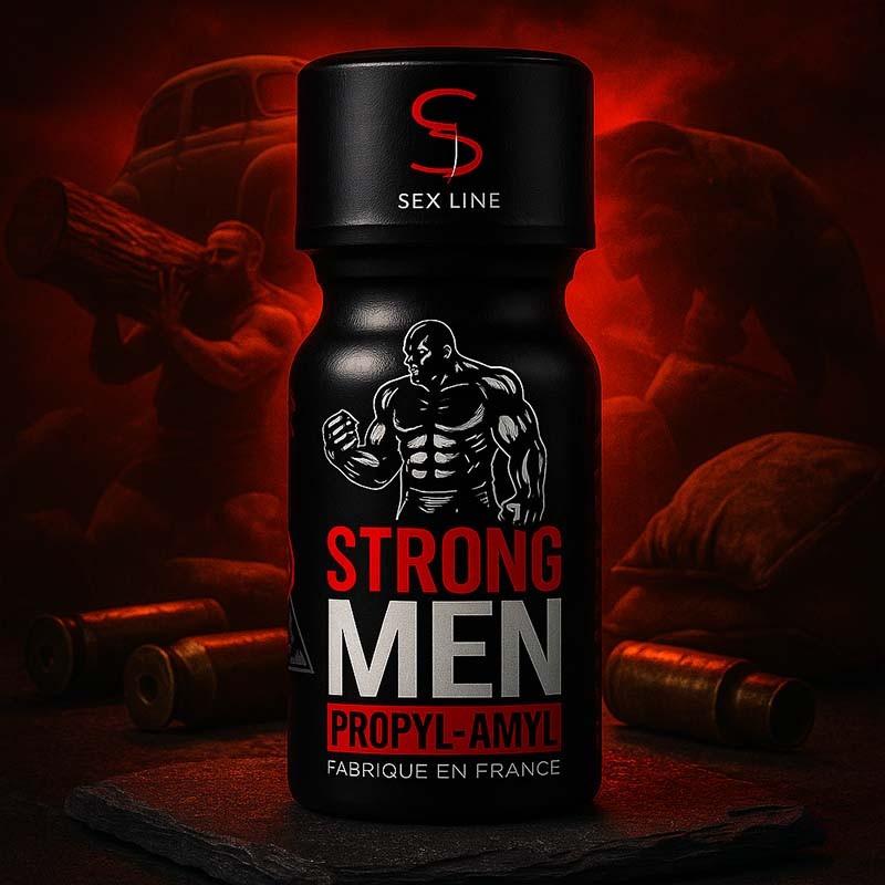 Strong Men 15ml|FRENCH POPPERS|TV|Nitrite d'amyle Poppers