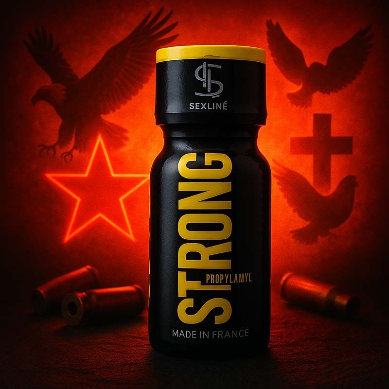 Strong S-Line 15 ml|FRENCH POPPERS|TV|Nitrite d'amyle Poppers