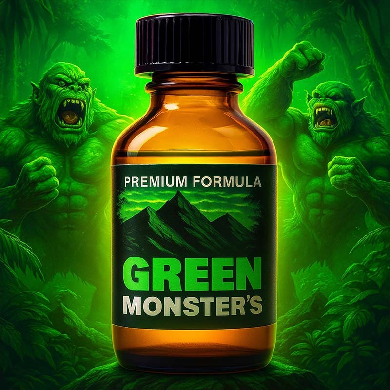 GREEN MONSTER OVERKILL 30 ml|ALPHA POPPERS|TV|Propyl Poppers
