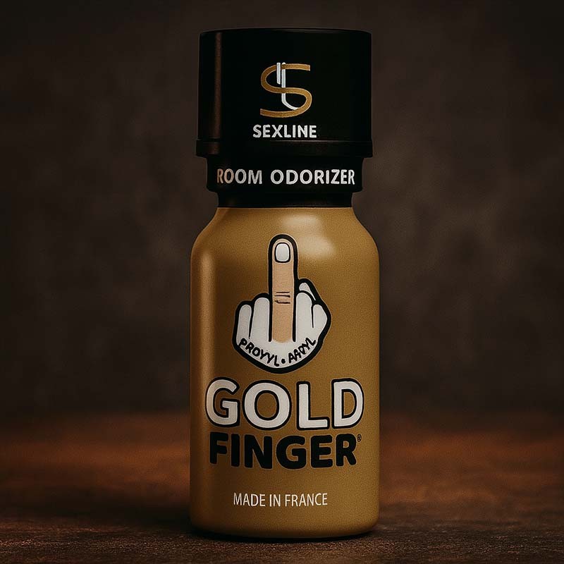 Goldfinger 15ml|FRENCH POPPERS|TV|Nitrite d'amyle Poppers