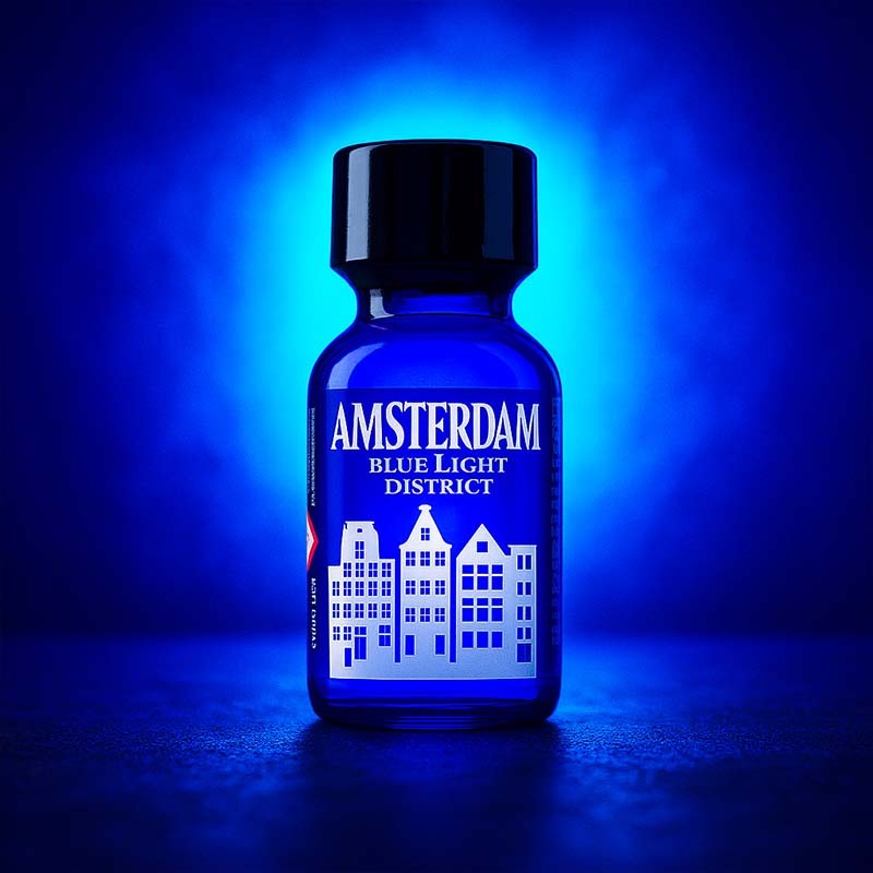 Amsterdam Blue Light District 24ml|PWD EUROPE|TV|Pentylnitrite Poppers
