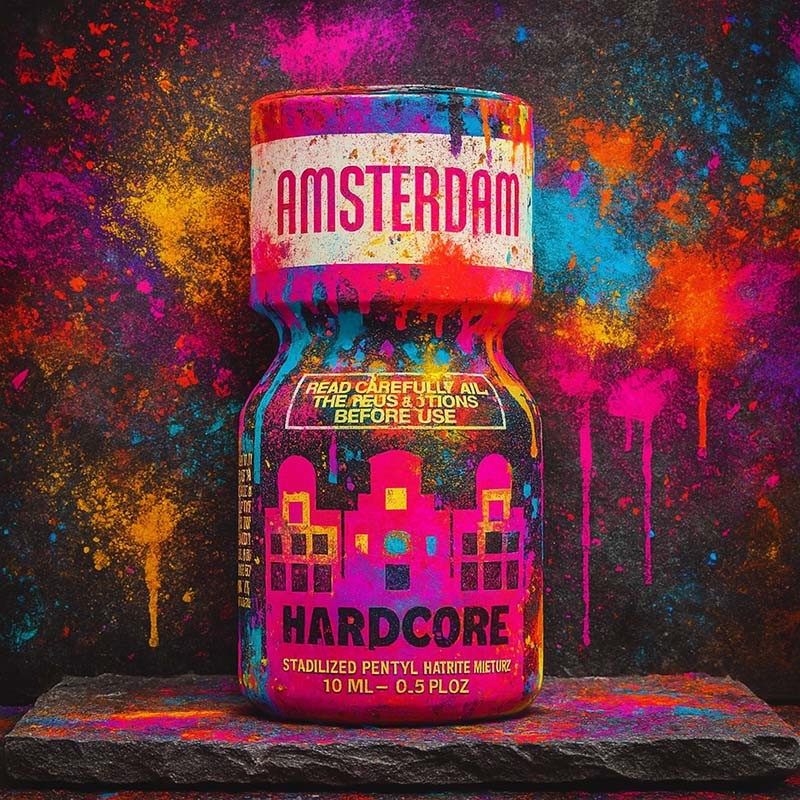 Amsterdam Hardcore 10ml|PWD EUROPE|TV|Pentylnitrite Poppers