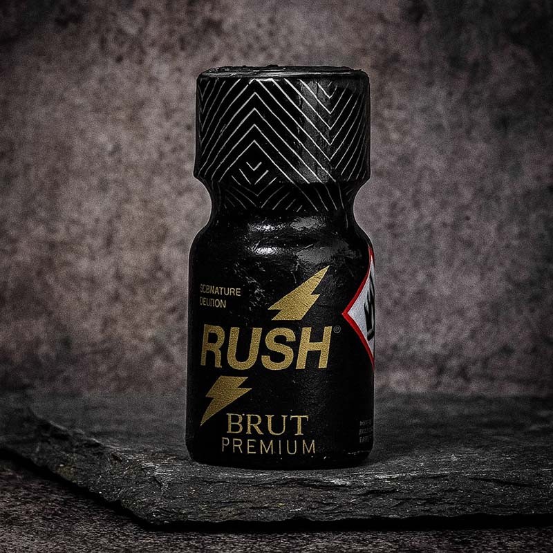 Rush Brut Premium 10 ml|PWD EUROPE|TV|Pentylnitrite Poppers