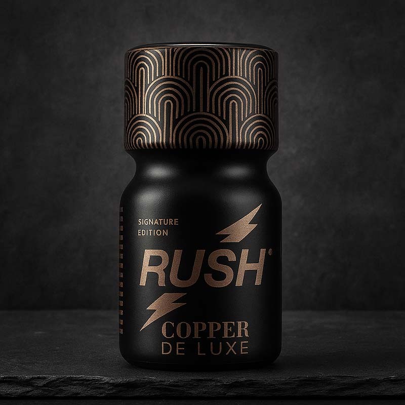 Rush Copper de Luxe 10 ml|RUSH POPPERS|TV|Nitrite d'amyle Poppers