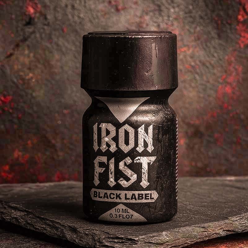 IRON FIST BLACK PENTYL 10ml|PWD EUROPE|TV|Pentylnitrite Poppers