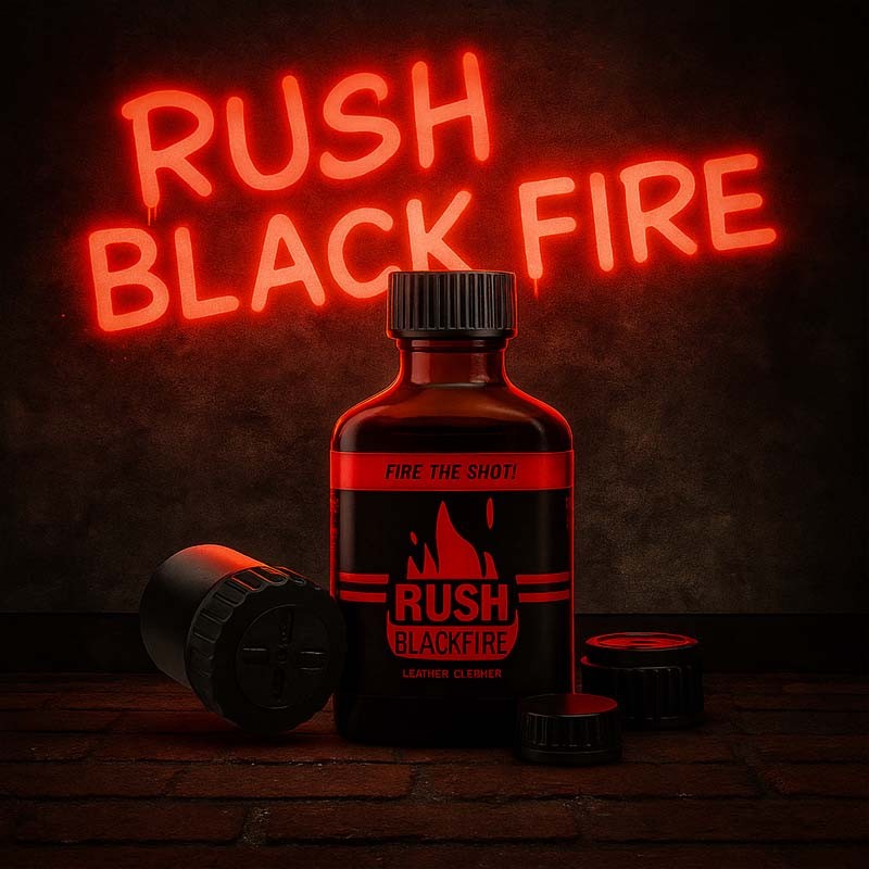 Rush Blackfire 25ml|PREMIUM PENTYL|TV|Pentylnitrite Poppers