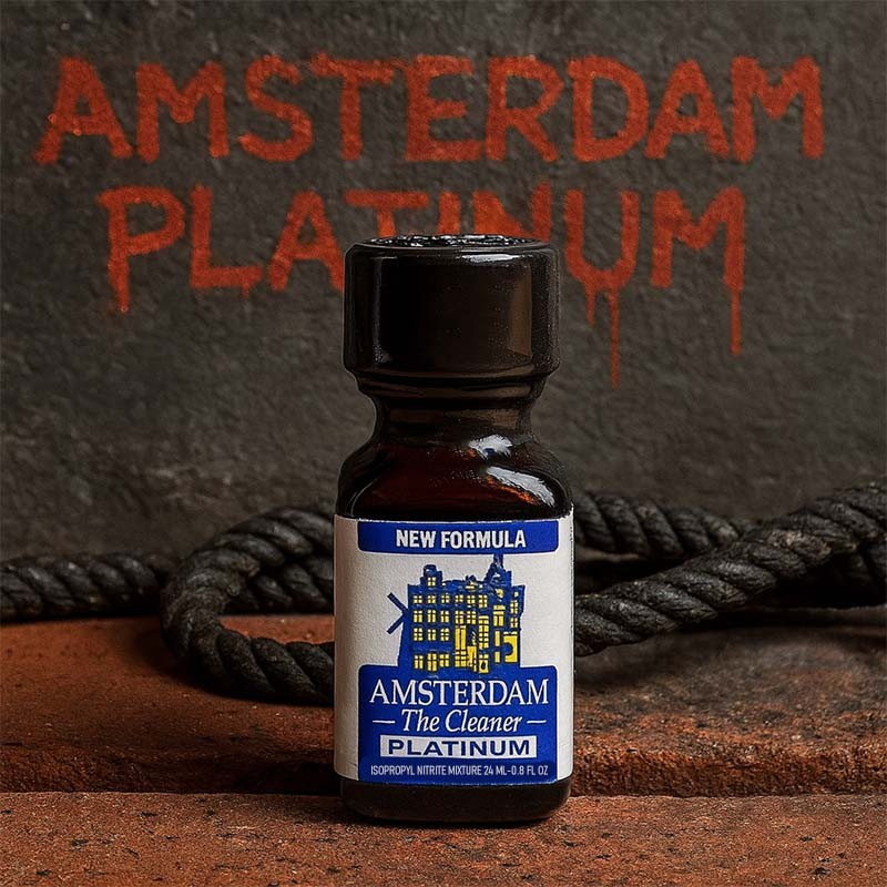 Amsterdam Platinum 24 ml|AMSTERDAM POPPERS|TV|Propyl Poppers