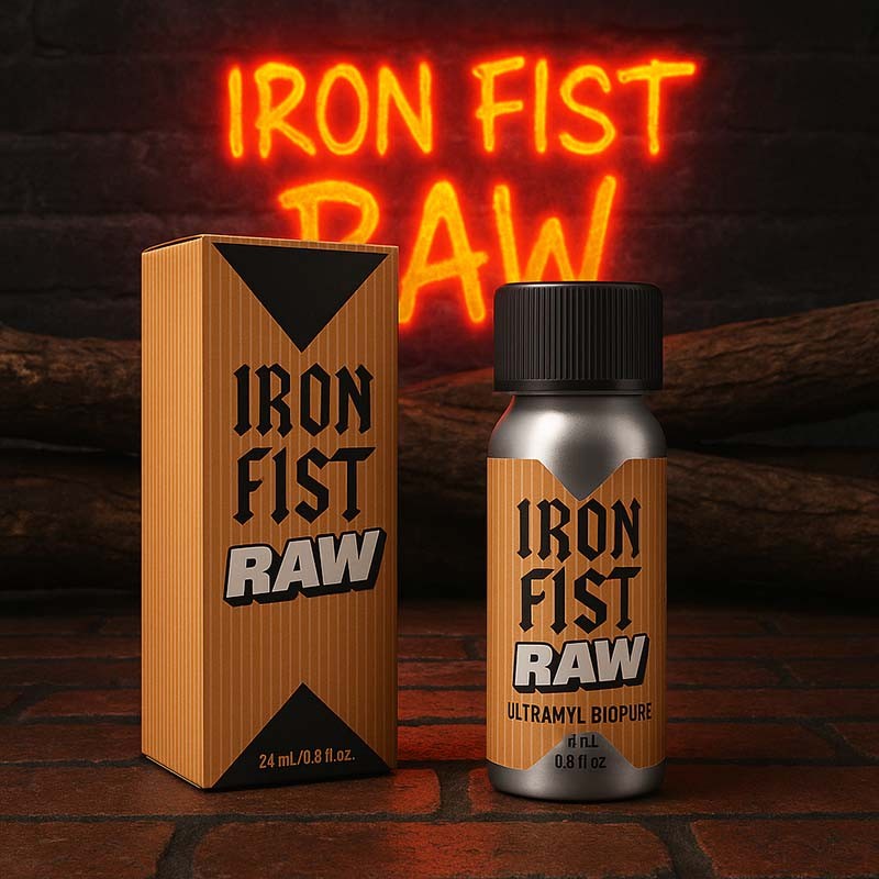 IRON FIST RAW 24 ml|PWD EUROPE|TV|Nitrite d'amyle Poppers