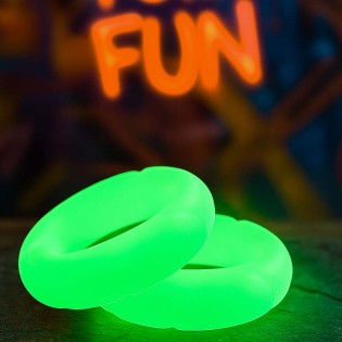 Ready Rings 2-Pack Glow in the Dark|SPORTFUCKER|TV|Anneaux pour pénis