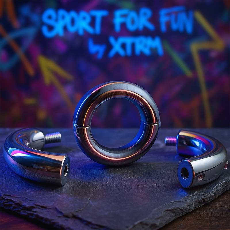 Cockring Iron Grip|® XLeathers|TV|Anneaux de pénis en métal