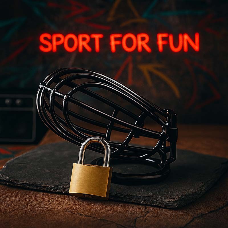 ALPHA X BLACK RUSH CAGE|® XLeathers|TV|Peniskäfige