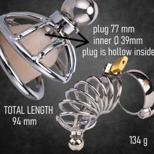 Black Rush Titanium CAGE|Alpha X|TV|Peniskäfige