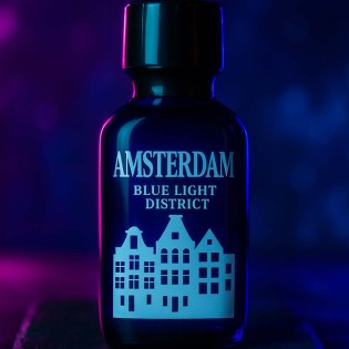 Amsterdam Blue Light District 24ml|PWD EUROPE|TV|Pentylnitrite Poppers