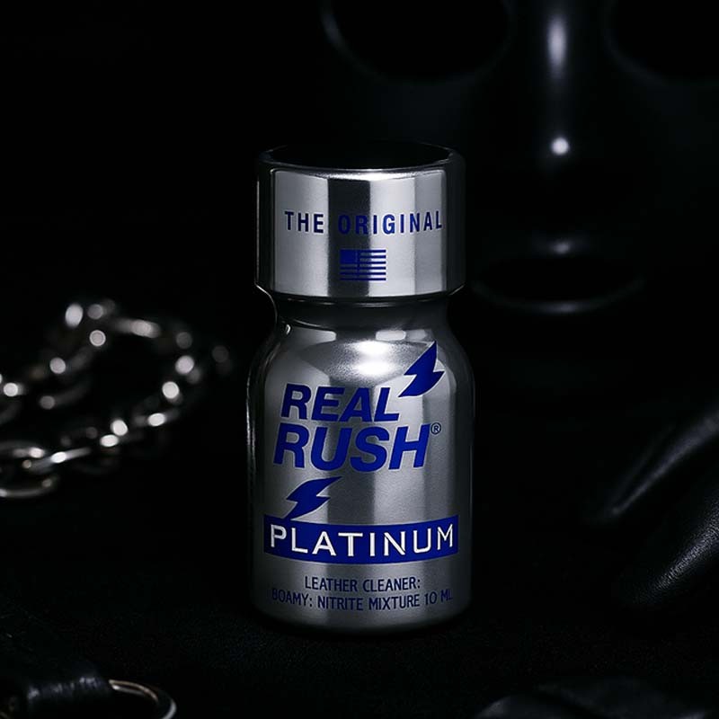 Real Rush Platinum 10ml|PWD EUROPE|TV|Nitrite d'amyle Poppers