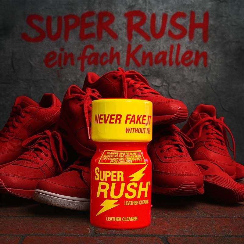 Super Rush Rouge 10 ml|RUSH POPPERS|TV|Nitrite d'amyle Poppers
