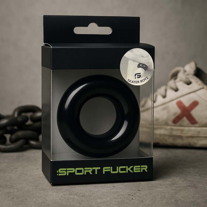 Skater Boyz Donut BLACK|SPORTFUCKER|TV|Ballstretcher