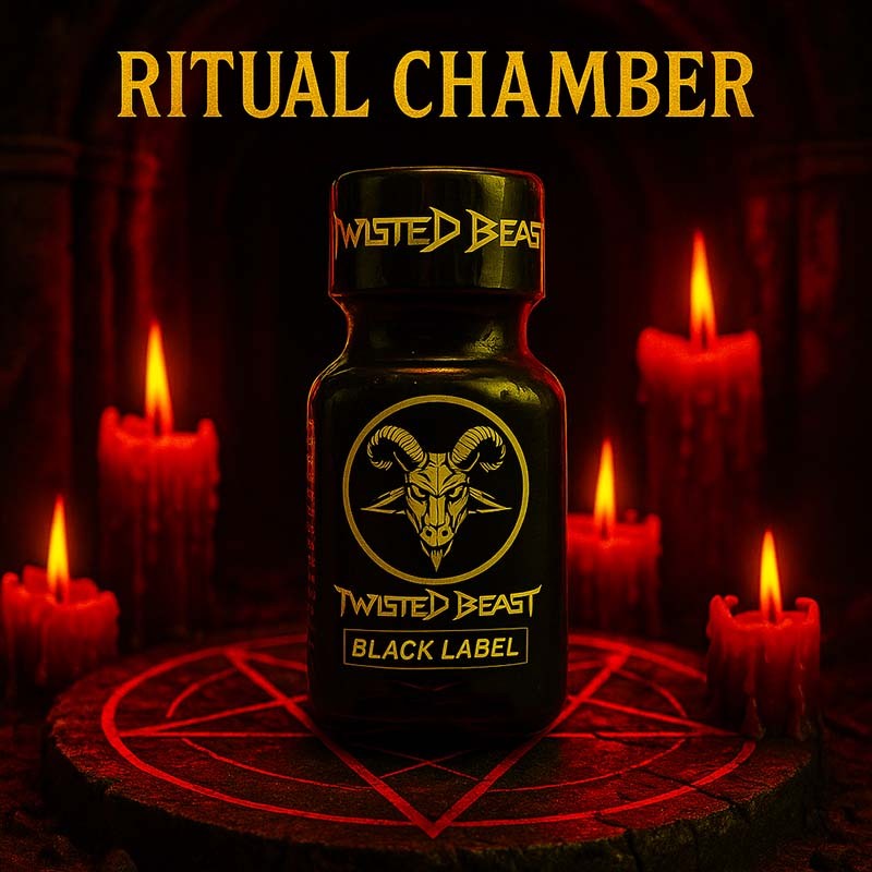 Twisted Beast Black 10ml|PWD EUROPE|TV|Pentylnitrite Poppers