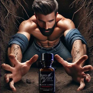 SUPER RUSH BLACK 24 ml|RUSH POPPERS|TV|Nitrite d'amyle Poppers