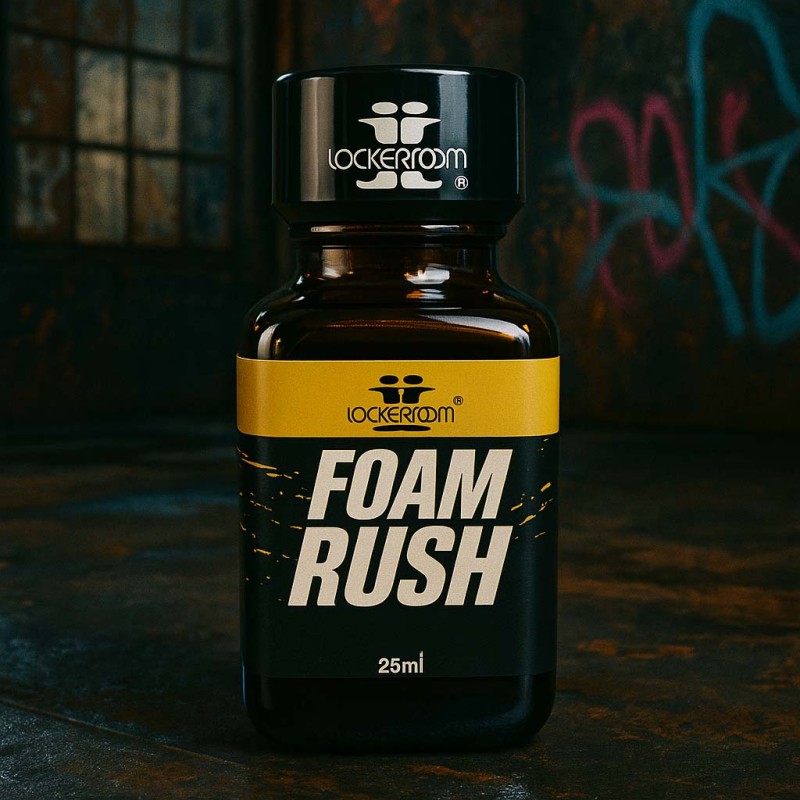FOAM Rush 25 ml|LOCKERROOM POPPERS|TV|Hexylnitrit Poppers