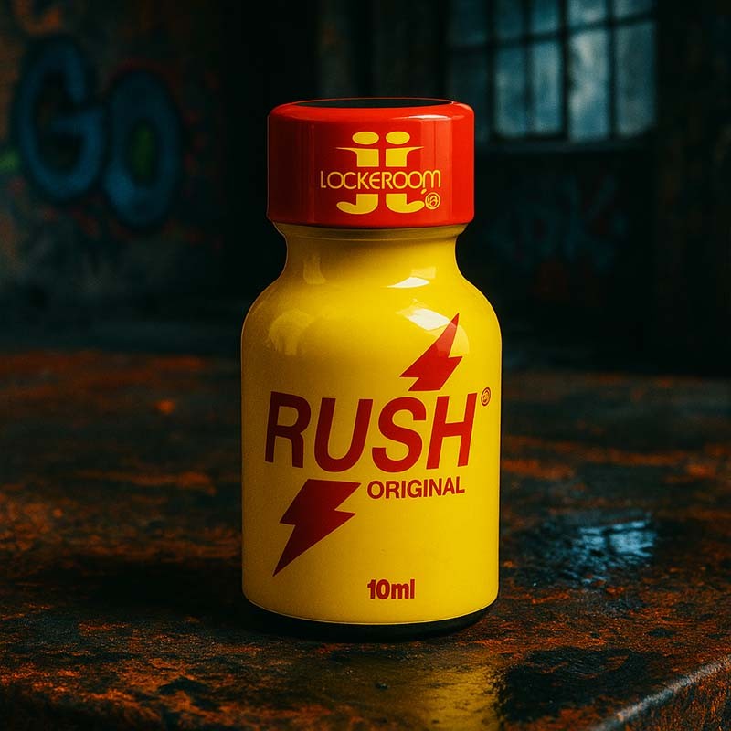 Rush Lockerroom Original 10 ml|LOCKERROOM POPPERS|TV|Pentylnitrite Poppers