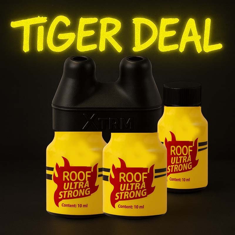 3 Roof Ultra Strong  DOUBLE TWIN||TV|Poppers & Packs combinés