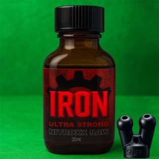 Iron Nitroxx Raw 30 ml|ALPHA POPPERS|TV|Nitrite d'amyle Poppers