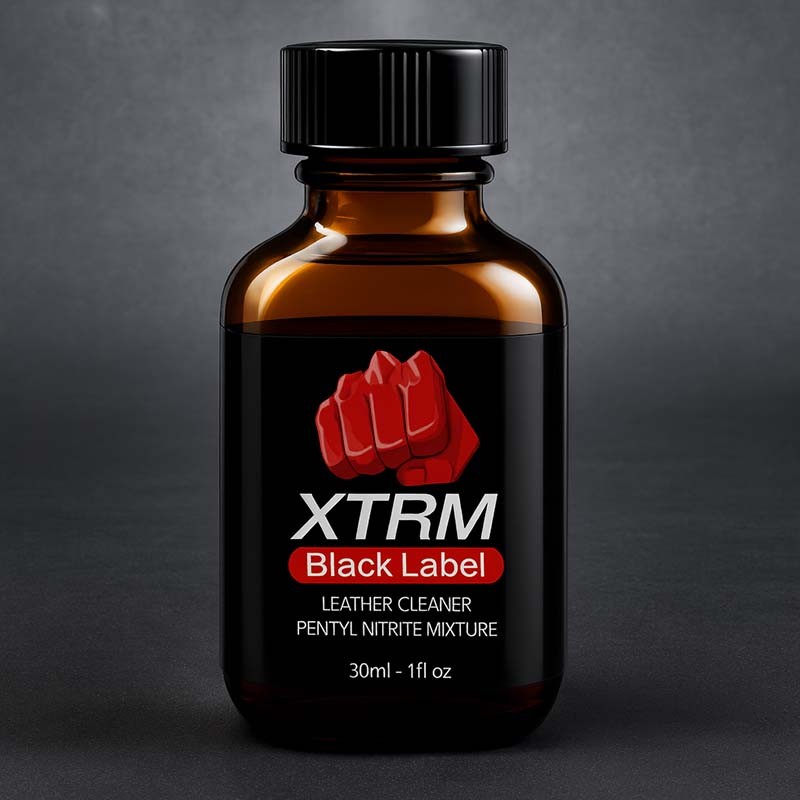 XTRM BLACK LABEL FIST 30ml|XTRM|TV|Pentylnitrite Poppers